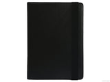 Etui iPad Air 1, couleur noir avec fente pour logo - Présentation de la face arrière