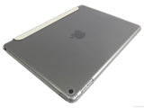 Etui iPad Air 2, couleur blanc avec arrière transparent - Présentation face arrière en 3D