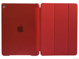 Etui iPad Air 2, couleur rouge avec arrière transparent - Présentation au complet