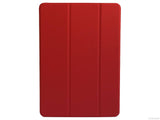 Etui iPad Air 2, couleur rouge avec arrière transparent - Présentation de la face avant